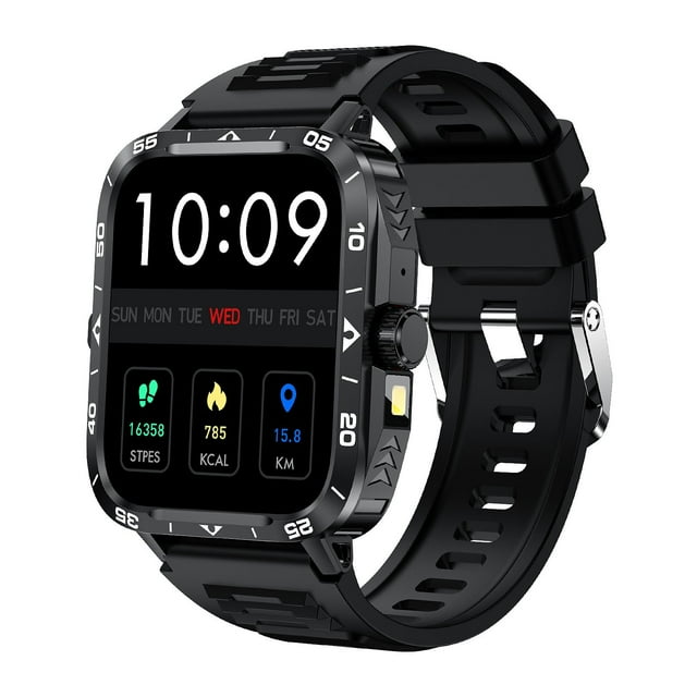 Smart Watch With 1.95 Inch TFT Display, IP67 Water Resistance, Long Battery 3–7 Days, Bluetooth Calling, Multiple Sports Modes, Music Control And Alerts For Daily Fitness And Outdoor Activities