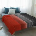 thumbnail image 4 of Red Black Ombre Blanket Soft Cozy Warm Throw Blanket for Couch, Plush Fuzzy Flannel Fleece Blankets for Sofa, Vintage Farmhouse Wooden Bed Blankets Lightweight Gifts for Women, 50"x80", 4 of 9