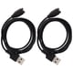 thumbnail image 4 of Cable cargador Compatible con Fitbit Fenix 6X, Cable de carga USB, adaptador de repuesto, 2 uds., 4 of 5