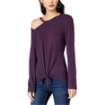 thumbnail image 1 of INC Blusa con lazo en el frente para mujer, Púrpura, X-Large, 1 of 1
