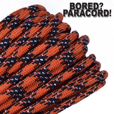 

Bored Paracord Brand 550 lb Type III Paracord - General Lee 100 Feet