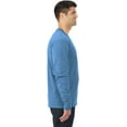thumbnail image 2 of Fruit Of The Loom Adult HD Cotton Long Sleeve Crew T-Shirt, XL, Khaki, 2 of 7
