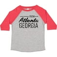 thumbnail image 3 of Inktastic From Atlanta Georgia in Black Distressed Text Boys or Girls Toddler T-Shirt, 3 of 5