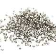 thumbnail image 3 of 500 cuentas de engarce de tubo, accesorios de tubo de tapón de cuentas de 2 mm, cuentas espaciadoras de engarce para Plata, 3 of 7