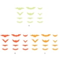 thumbnail image 3 of Halloween Stickers Luminous 3D Animal Wall Decor Halloween Party Decorations PVC Window Night Glow Decals, Green Light, 36Pcs, 3 of 7