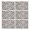 Beige Dinosaurs Text, variant on Beige Origami Dinosaurs Geometric Pattern Summer Placemats Table Placemats Set Of 4-Linen Kitchen Washable Placemats Table Mats 11.8"x17.7" Non-Slip Heat Resistant