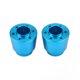 thumbnail image 2 of Adaptadores de cubo hexagonal para rueda trasera de aleación de aluminio azul para coches RC Axial Rock Racer 90026, 2 of 8