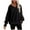 Black winter tops, variant on clear Holiday Usmixi Womens Sweatshirt Winter Oversized Sweatshirt for Women Casual Solid V Neck Long Sleeve Pullover Tops Side Slit Irregular Hem Cozy Fleece Sweatshirts Big Saving