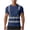 Z5-Navy, variant on Kalauyu Mens Round Neck Neon Yellow Reflective Safety T-Shirt, Short Sleeve Hi-Vis Top with Pocket Construction Work