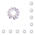 thumbnail image 3 of sweethay Anillo para pezones Adorno para el cuerpo a la moda Accesorios decorativos duraderos cómodos Joyas para pedantes para vestir Rosa Type2 NO2, 3 of 6