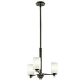 thumbnail image 2 of 43922OZ Kichler Lighting Joelson - 3 Light Small Chandelier - with Transitional inspirations - 18.5 inches tall by 20 inches wide-Olde Bronze, 2 of 2