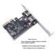 thumbnail image 5 of PCIE USB 3.2 GEN2 10G + Type C 10G Adapter PCI Express X4 Expansion Card Riser ASM1142 Chip Controller for Desktop, 5 of 5