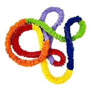 Cooperative Stretch Rope Exercise Band Loop 10M Multifunction Durable Rainbow Colors Dynamic Movement for Party Games Kindergarten Children