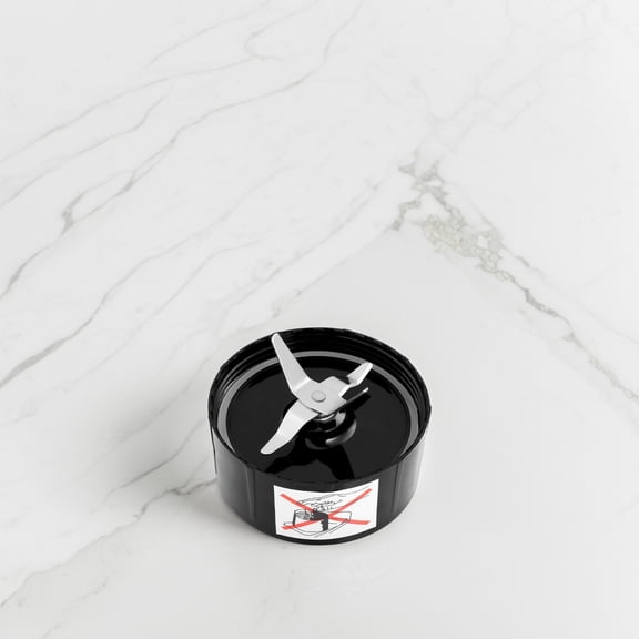 Luxshiny Black Juicer Accessories Stainless Steel 4 Fins Replacement Part for Juicer