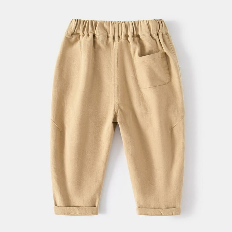 Khaki sweatpants toddler sale