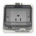 thumbnail image 1 of Electrical Socket, Sturdy Socket IP66 Tin Phosphor Bronze Conductor US Standard With Accessories For Office For Outdoor, 1 of 8