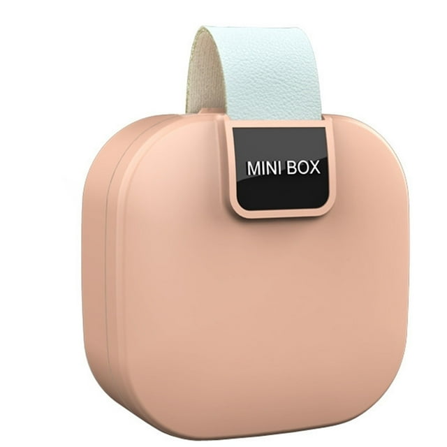 Portable Storage Box Data Cable Charger Multifunctional Mini Storage Box Bluetooth Headset Sundries Organize Box