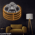 thumbnail image 2 of Glownneon Chinese Dim Sum Neon Sign, Dumpling Dim Sum Store Wall Art, 2 of 5