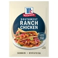 thumbnail image 3 of (2 pack) McCormick Street Taco Southwest Ranch Chicken Seasoning Mix, 0.87 oz Packet, 3 of 16