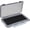 Gray, variant on Blue Fishing Tackle Box Slit Foam Case, Super Slim 6.8x3.8x0.8 Inch Lures Jig Box for Hooks Spinners Spoons Storage, Translucent Lid Lightweight Portable Tackle Tray