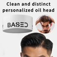 thumbnail image 5 of BASED Premium Men's Styling Clay, High-Hold, Low Shine Texture, Santal Sandalwood Fragrance for Thick & Textured Hair (2.5oz) Makeup Organizers, 5 of 8