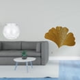 thumbnail image 2 of Acuario de escritorio,Pecera pequeña transparente,pecera,jarrón,mesa,Esculturas de pared de hojas,Esculturas de pared de hierro forjado con hojas de ginkgo,Escultura de pared con hojas de, 2 of 8