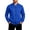 Blue, variant on Mens Bomber Jacket Lightweight Casual Full Zip Up Long Sleeve Windbreaker Spring Fall Varsity Coat Jackets with Pockets