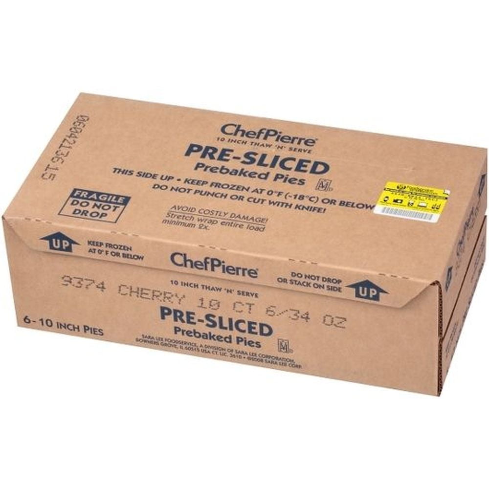 Chef Pierre Pre Sliced Cherry Lattice Pie, 2.125 Pound -- 6 per case