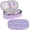 Purple,Swirl, variant on TRIPGEAR Pencil Case with Zipper,Large Capacity Pencil Pouch for School Office with Teens