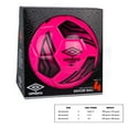 thumbnail image 5 of Umbro Diamond Viper Size 4 Soccer Ball, Pink, 5 of 13