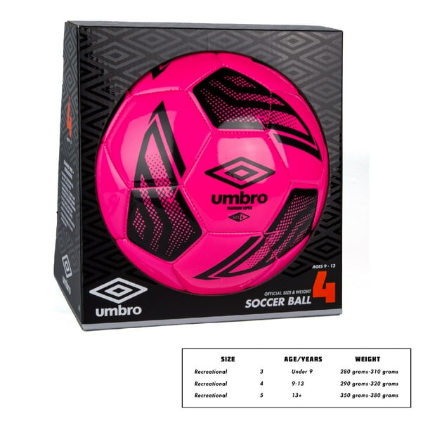 Umbro Diamond Viper Size 4 Soccer Ball, Pink - Walmart