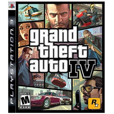Grand Theft Auto IV (Pre-Owned), Rockstar Games, PlayStation 3,