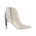 thumbnail image 2 of Nine West Womens Mikale Leather Casual Ankle Boots, 2 of 3