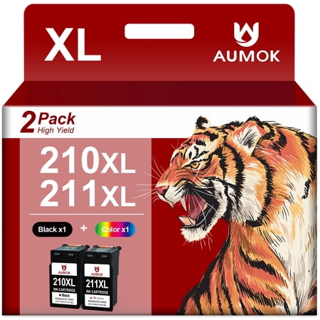 UPC: 0790885557514 | 210XL 211XL Ink Cartridges for Canon Ink 210 and 211 Combo Pack for Canon PIXMA MP495 MP490 MP480 MP280 MP250 MP240 MX410 MX340(2-Pack)
