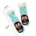thumbnail image 3 of Women's Christmas Floor Socks Lamb Wool Blanket Socks Winter Socks Confinement Socks Home Socks Sleep Socks Extra Thick Velvet Women's Socks, 3 of 6