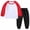 Red, variant on Coerni Children's Boys Girls Sweatshirt T Shirt Crewneck Long Sleeve Outfit Pullover Toddler Oversized Clothes Cotton Shirt Set