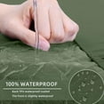 thumbnail image 3 of sasyxdc Waterproof Couch Cushion Covers  Magic Sofa Covers Washable  Stretch Sofa Cushion Slipcovers  Waterproof Couch Slipcovers for Dogs Pets  Furniture Protector (2 Pieces  Dark Grey), 3 of 8