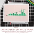 thumbnail image 3 of FUTUREORYY Coordinate Grid Paper for Field Sketching 100 Sheets A4 Pink, 3 of 4