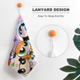 thumbnail image 6 of The Powerpuff Girls Hand Towels Ultra-Lightweight Compact Travel Towel with Hang Loop, Kitchen Hand Towels 2PCS, 6 of 8