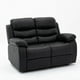 thumbnail image 1 of Sillón Reposet Reclinable 2 Cuerpos Midtown Concept Tapizado negro, 1 of 10