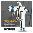 thumbnail image 3 of 1.3/1.8mm Spray Gun nuine Sprayer 400CC Plastic Pot Metal Cup Pneumatic Paint Spray Gun Tool ,Durable Build, 3 of 5