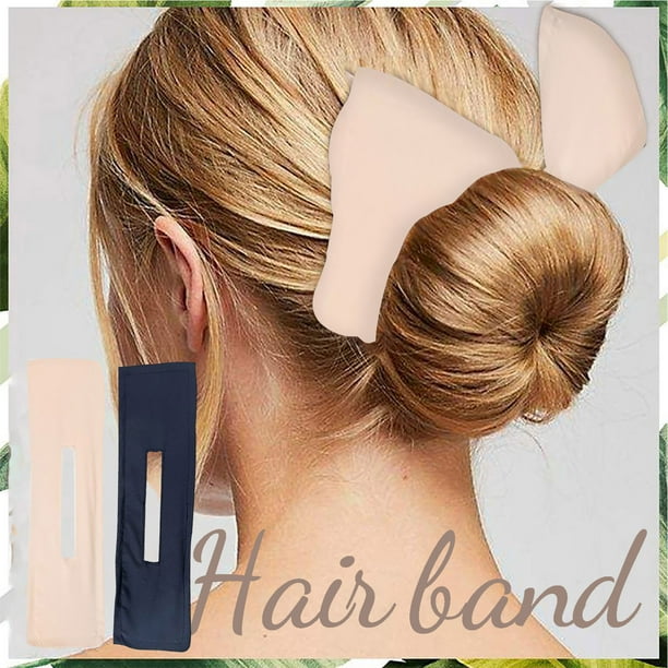 Diadema de flores de donut con estampado coreano de banda para el cabello Retro francesa ligera 2 uds Wmkox8yii fajkfhkj3927