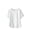 White, variant on Annhoo Women's Plus Size Lounge Tops Summer Loose Short Sleeve Crewneck Ruched Tees Fashion Curved Hem T Shirts