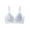 #176-Blue, variant on Women's Mesh Cup Light Support Bra - Pure Color Seamless Wireless Bralette, Breathable Side Coverage Everyday Bra for Natural Lift
