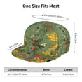 thumbnail image 4 of Hirioo Botanical Garden With Cats for Baseball Cap Men Cap Flat Brim for Men Women Teens Adjustable Baseball Cap, 4 of 7