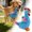 C, variant on Rooster Shaped Squeaky Knot Dog Chew Toy, Interactive Teeth Cleaning Pet Plaything for Puppies Cats, Durable Boredom Relief Knot Toy for Dental Care, Fit for All Breed Sizes