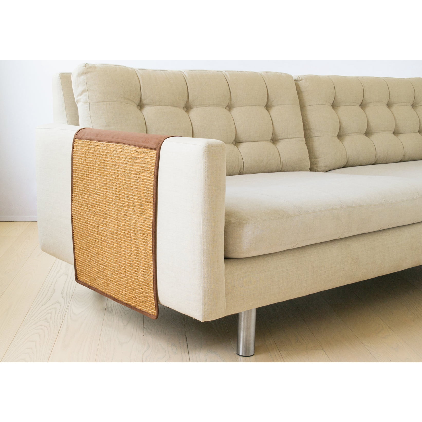 Precious Tails Cat Scratching Sofa Guard Microsuede Furniture Protector
