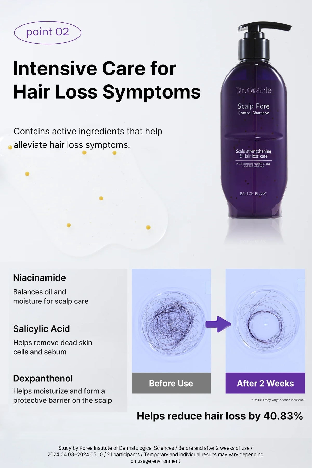 Dr. Oracle Scalp Pore Control Shampoo(3 BOX) – Deep Cleansing &amp;amp; Scalp Renewal with PDRN, Plant Proteins &amp;amp; Peptides (380ml / 12.85 fl.oz) Load image into Galle