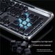 thumbnail image 4 of Methold Teclado mecánico personalizado 104 Keycap GAMER Cristal transparente Keycap Colorido Inyección Personaje Luz ABS Real Key Cap Juegos de teclado y mouse para computadora, 4 of 6
