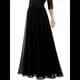 thumbnail image 4 of Vestido Formal para Mujer, Vestido de Madre de la Novia, 3/4, Vestido de Invitada de Boda, Vestido de Noche . Negro XL, 4 of 6
